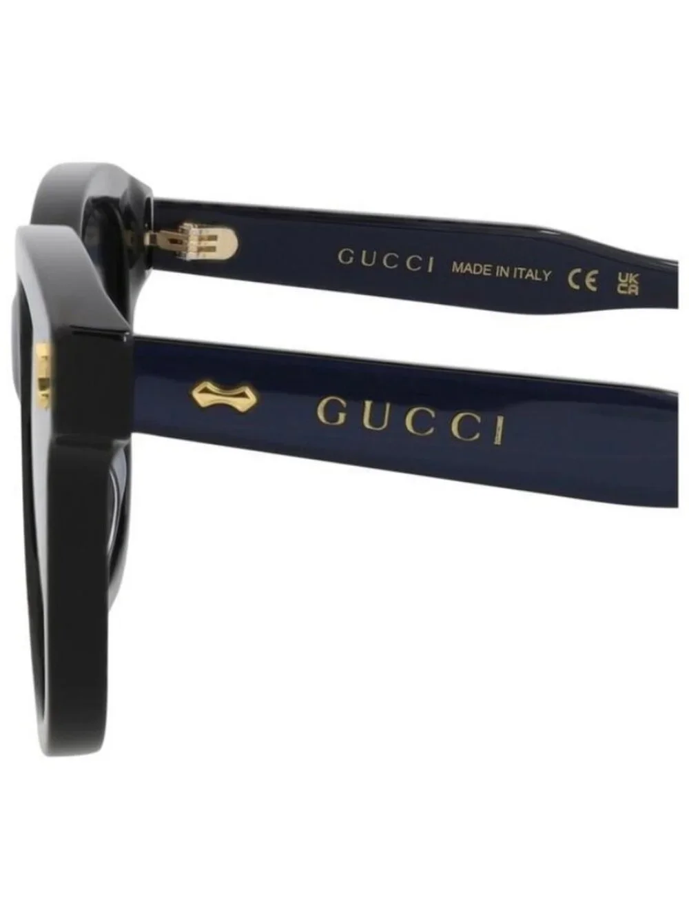 New Gucci Mens Square/Rectangle Blue Blue Blue Fashion Designer Sunglasses
